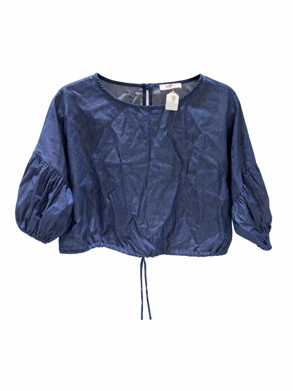 Casual Blue Blouse